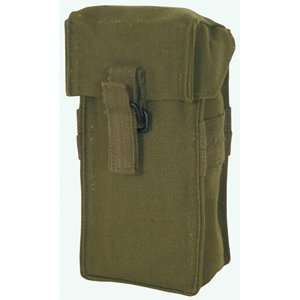  Olive Drab South African Army Style Ammo Pouch   6.5 x 3.5 