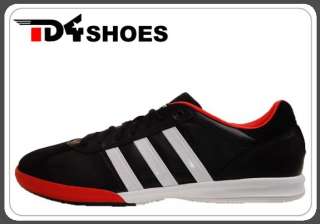 Adidas adiStreet Black White Red Indoor Soccer Shoes  