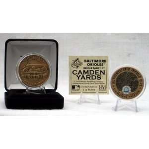   ORIOLES Camden Yards Authenticated Infield Dirt COIN By Highland Mint