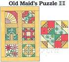 old maid s puzzle quilt block cutting board quilting pattern