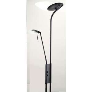   Torch Lamp with Reading Lamp Lamps & Lighting Fixtures Floor Lamps