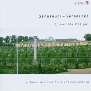  Virtuoso Music for Flute & Harpsichord Graun, Muthel 