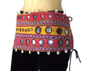 Vintage Womens Bellydancer Tribal Wear Hip Belt Trim  