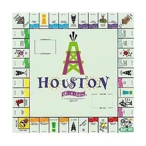  Vintage Houston in a Box Monopoly Game 