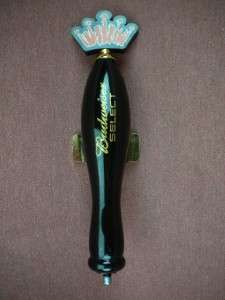 BUDWEISER SELECT WOODEN BEER TAP PULL HANDLE 11.5  
