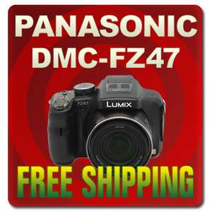 Panasonic LUMIX DMC FZ47 Digital Camera (Black) DMCFZ47 885170053601 