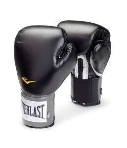 EVERLAST Pro Style Training Gloves BLACK 12,14 Oz.  