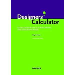  Designers Calculator, m. CD ROM (9783934482036) Books