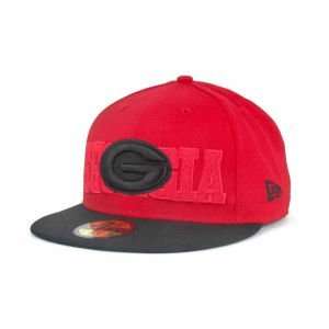  Georgia Bulldogs New Era NCAA 59FIFTY Popscript Cap Hat 