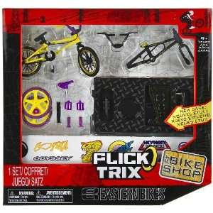  Eastern Bikes Flick Trix ~4 BMX Finger Bike Shop Set 