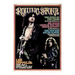  Jimmy Page and Robert Plant, Rolling Stone no. 182, March 1975 