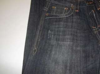 Womens CULTURE Buckle Black Distressed Frayed Jeans 30 x 30 EUC  