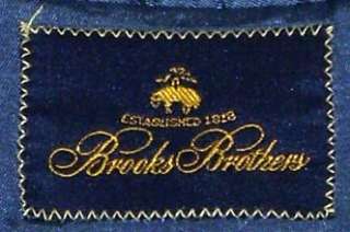 Brooks Brothers 41 S Blue Houndstooth Sport Coat Jacket  