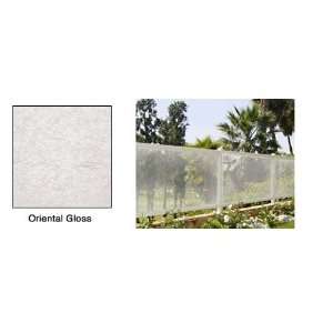  CRL 48 x 96 Glass Decorative Film Oriental Gloss Pattern 