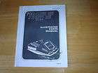 1978 Arctic Cat Kitty Cat Snowmobile Parts Manual Vintage