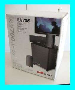 POLK AUDIO RM705 5.1 CHANNEL HOME THEATER SYSTEM ★NEW★  