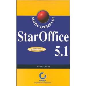 Staroffice 5.1  mode demploi (9782736134822) Henri 
