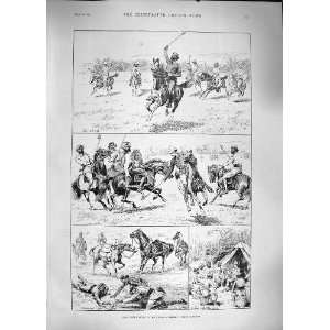  1889 POLO HORSES NAWABS BALTISTAN SKARDO KASHMIR