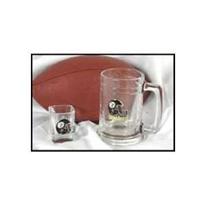  NFL Mug and Shot Glass Set   Pittsburgh Steelers Sports 