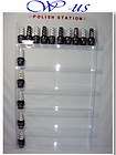   Wall Rack Display Arylic hold up 60 bottles ( With header design