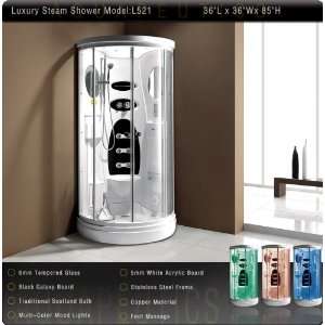  Aquapeutics Steam Shower Room Model L521 with Traditional 