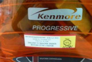 Kenmore Progressive Canister Vacuum Cleaner ORANGE 25813  