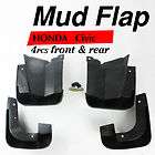 Honda Civic Model Mud Flaps Splash Guards Full Set Pack