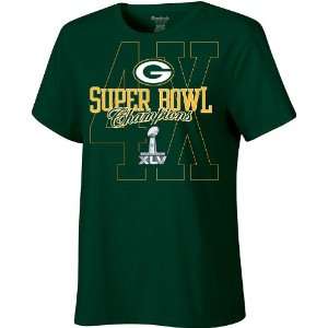  Green Bay Packers Womens Commemorative 4 Time Super Bowl 