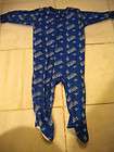 University of Kentucky WHITE w/BLUE footie Pajamas Baby sz 0 6 months