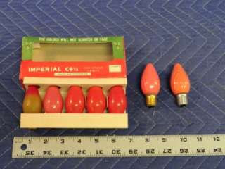 Imperial C9 1/4 Indoor and Outdoor Christmas Light Bulbs AA53  