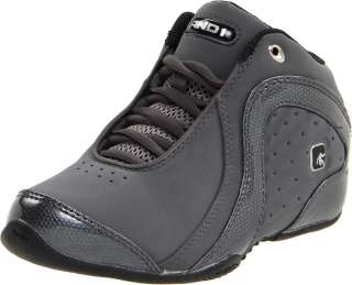 AND1 ROCKET 2.0 Mens Dark Grey Black Mid Basketball Comfort Sneaker 