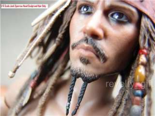 Captain Jack Sparrow DX06 Pirates Caribbean 4 Hot Toys 1/6 Scale 