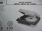 arvin record player  