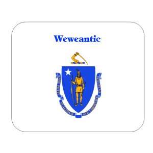   State Flag   Weweantic, Massachusetts (MA) Mouse Pad 