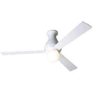   Fan Altus Light Gloss White Hugger Ceiling Fan