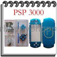   3001 Blue Full Housing Shell Case Cover Buttons Faceplate Replacement
