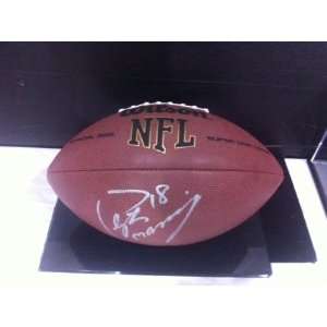 Peyton Manning Autographed Hand Signed Full Size Nfl Football   Denver 