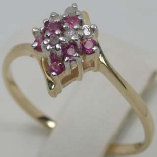51 CARATS 14K SOLID YELLOW GOLD NATURAL PINK SAPPHIRE & DIAMOND 