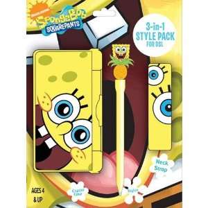  SAKAR SpongeBob 3 in 1 Style Pack   Nintendo DS Lite Video Games