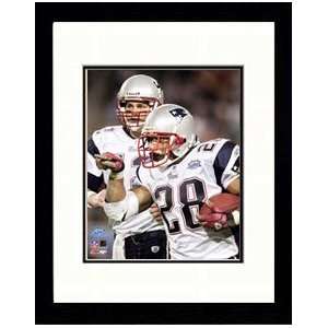   Dillon and quarterback Tom Brady during Superbowl XXXIX. Sports