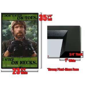  Framed Chuck Norris Step On Necks Movie Poster Fr9752 