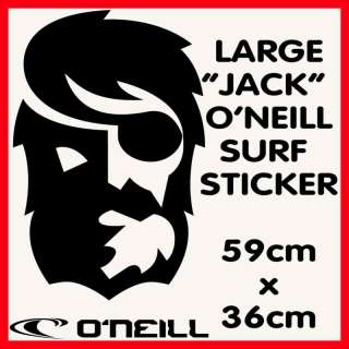 NEILL JACK Surf Sticker   LARGE   GREAT FOR A VAN  