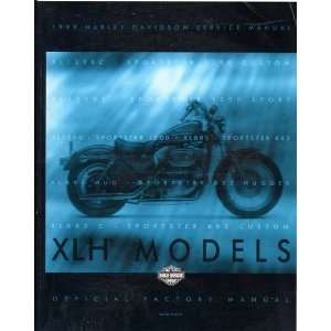  1999 Harley Davidson XLH Sportster Models Service Manual Official 