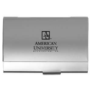   American University   Pocket Business Card Holder