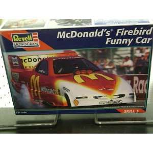  Revell Cruz Pedregon McDonalds Firebird Funny Car 1/24 Scale Plastic 