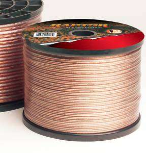 RAPTOR S10 100 10 GAUGE 100 FEET SPEAKER WIRE CLEAR FINISH FOR HOME 