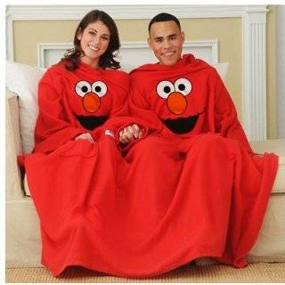   Plush Fleece Snuggie Blanket With Sleeves for kids and Small Adults