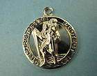 vintage sterling silver saint st christopher protect us buy it