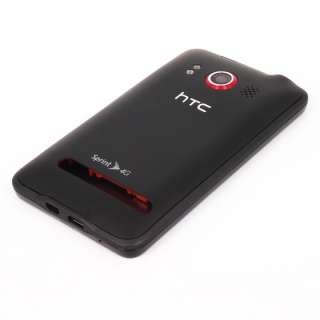 Original OEM New Full Housing Cover Case Shell HTC Evo 4G Sprint Black 