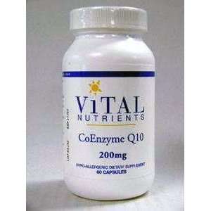  Vital Nutrients   CoEnzyme Q10 200 mg 60 caps [Health and 